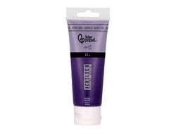 Pintura acrilica liderpapel tubo de plastico de 60 ml color purpura