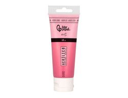 Pintura acrilica liderpapel tubo de plastico de 60 ml color rosa