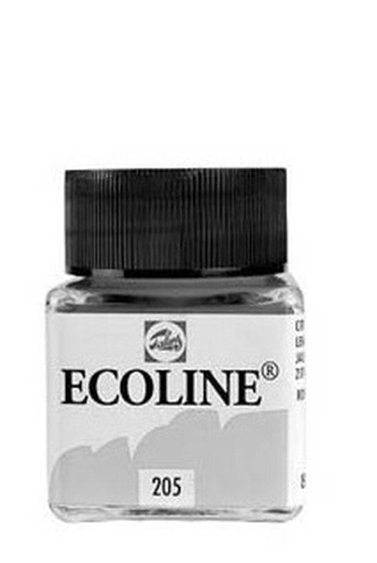 Pintura acuarela líquida ECOLINE 30 ml Blanco - UE
