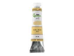 Pintura al oleo liderpapel tubo de aluminio de 20 ml color amarillo napoles