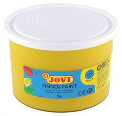 Pintura dedos JOVI 500 ml. Amarilla