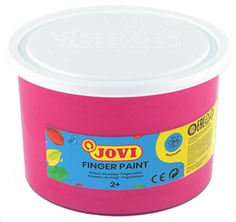 Pintura dedos JOVI 500 ml. Magenta