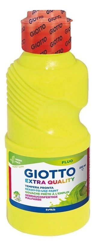 Pintura Fluorescente GIOTTO Extra Quiality Amarillo 250 ml