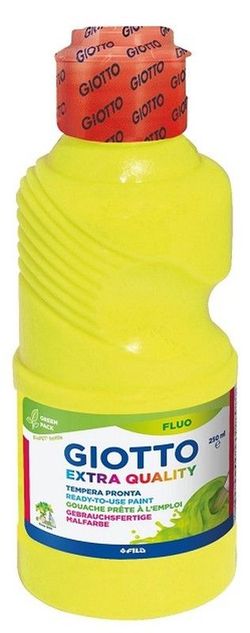 Pintura Fluorescente GIOTTO Extra Quiality Amarillo 250 ml
