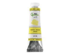 Pintura gouache/tempera liderpapel tubo de aluminio de 60 ml color amarillo limon
