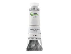 Pintura gouache/tempera liderpapel tubo de aluminio de 60 ml color blanco titanio