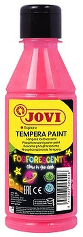 Pintura JOVI fosforescente 250 ml. Magenta