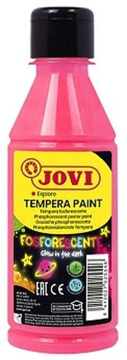 Pintura JOVI fosforescente 250 ml. Magenta
