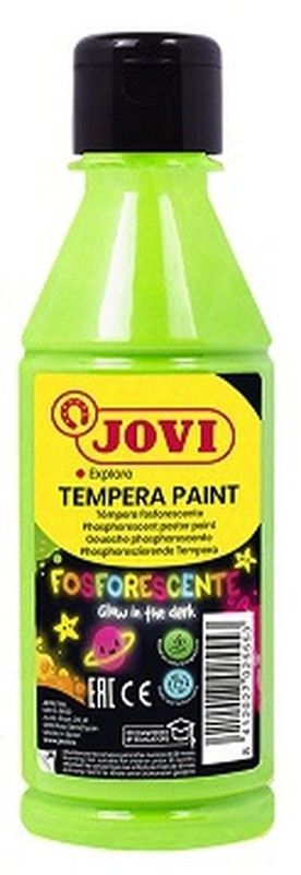Pintura JOVI fosforescente 250 ml. Verde