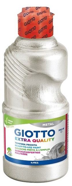 Pintura metalizada GIOTTO Extra Quality Plata 250 ml