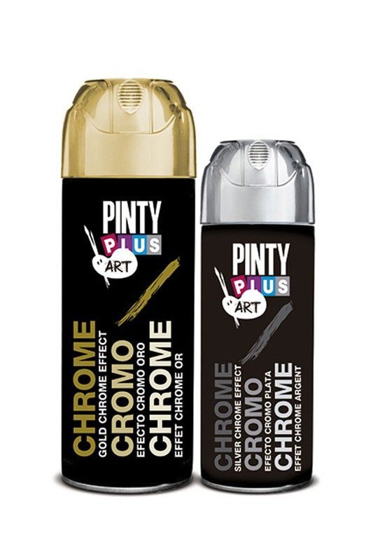 Pintura Spray Cromo Plata 200 ML