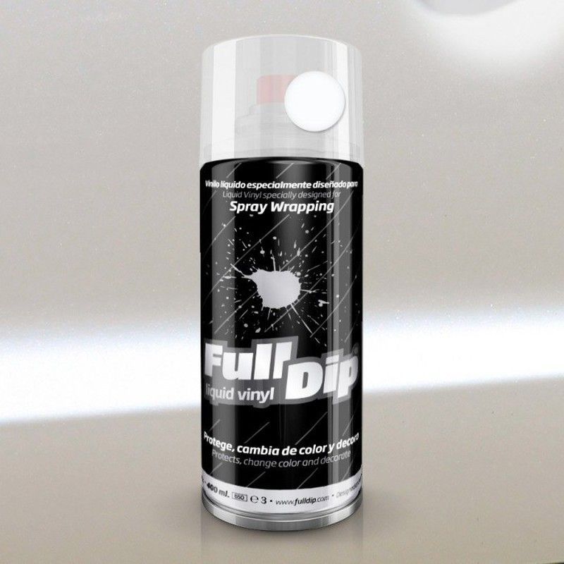 Pintura spray Full Dip Blanco perlado* 400ml.