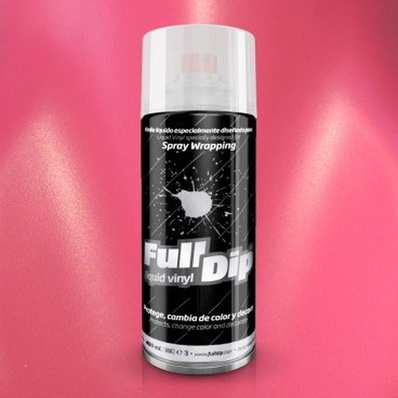 Pintura spray Full Dip Rosa Chicle mate 400ml.