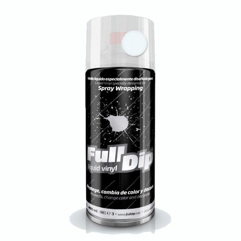 Pintura spray Full Dip Transparente mate 400ml.