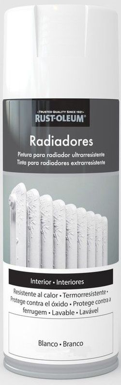 Pintura Spray Radiador blanco satinador  400 ML de xylazel