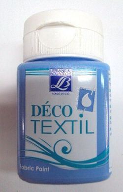 Pintura textil 50 ml. mar egeo (azul claro) - UE