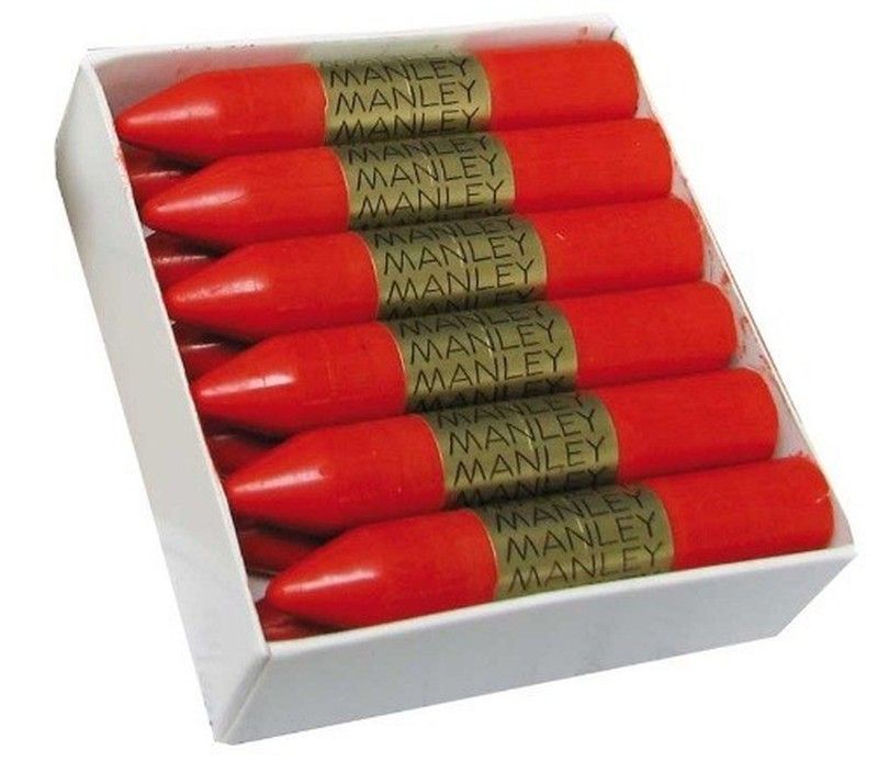 Pinturas de cera manley en cajas unicolor