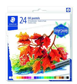 Pinturas pastel de staedtler. Estuche 24 colores.