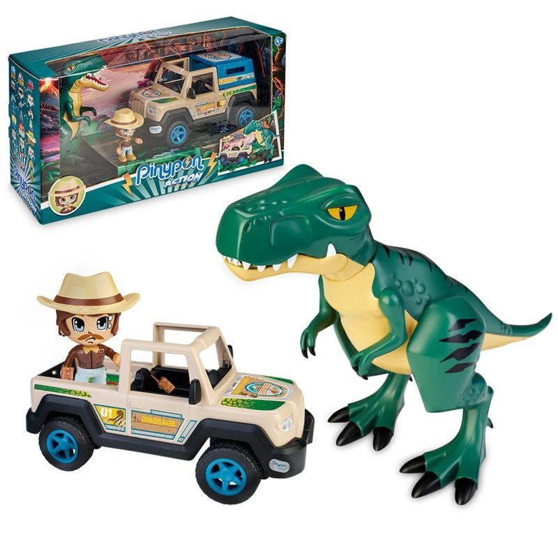 Pinypon Action - Wild Pick Up Dinosaurio