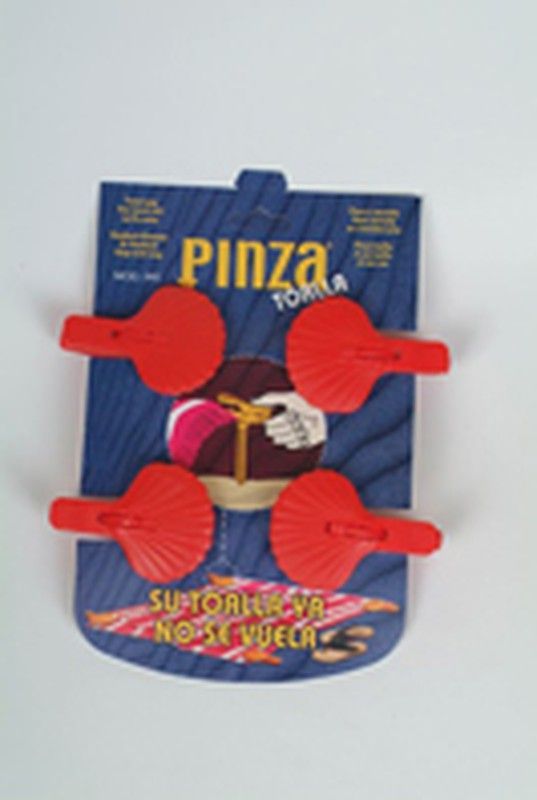 Pinza toalla c/blister