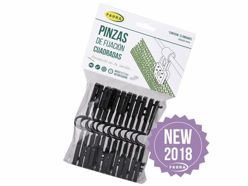Pinzas fijacion para mallas de sombreo