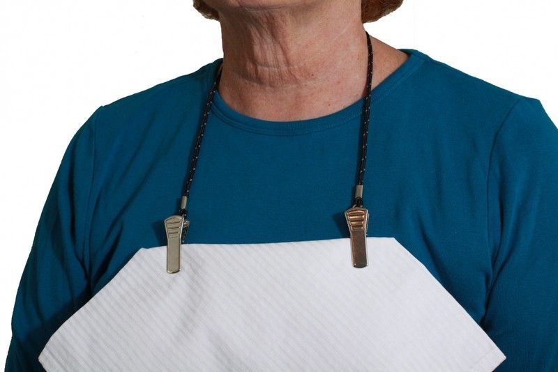 Pinzas sujeta baberos/servilletas en Nylon