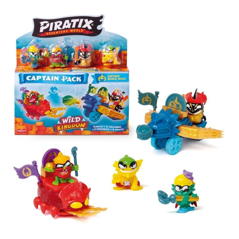PIRATIX WILD KINGDOM - CAPTAIN PACK 6x12 STDO