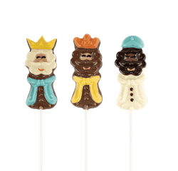 Piruletas Chocolate Reyes Magos Blanxart 30 grs