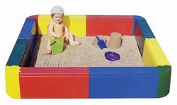 Piscina arena cuadrada