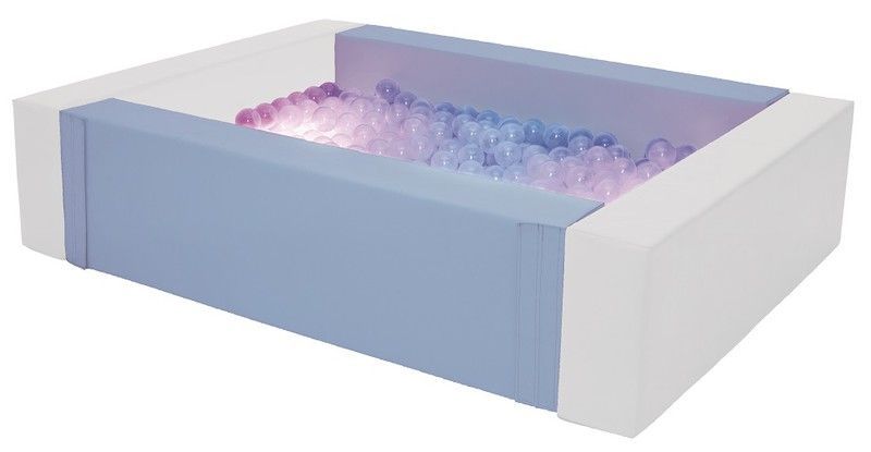 Piscina de bolas con luz LED