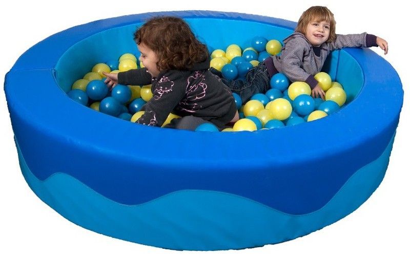 Piscina de bolas redonda