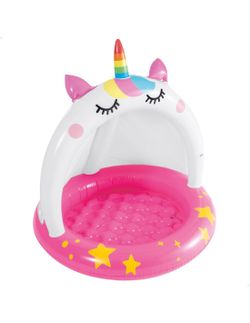 PISCINA GATO/UNICORNIO 102x102 CM 1-3 A