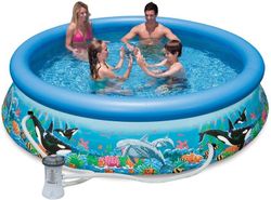 Piscina Intex Easy Set Mundo Marino 3,66 x 76 cm
