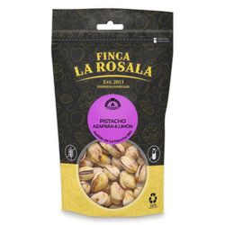 Pistacho con Azafrán y Limon Bolsa 80 grs Frutos Secos La Rosala