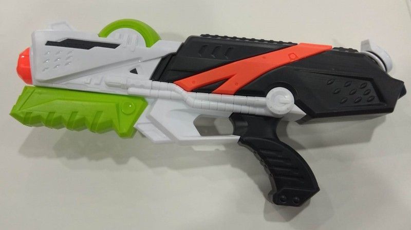 PISTOLA AGUA SURT. COLORES 41 cm.