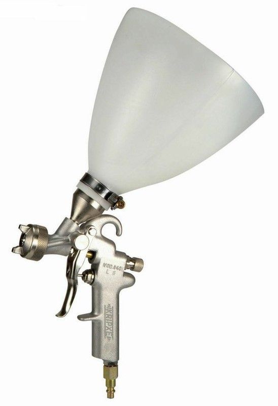 Pistola Gravedad Nylon 840LG deposito 2.5L Kripxe