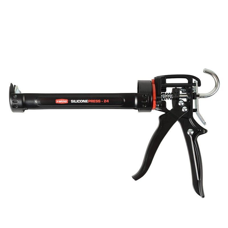 Pistola silicona RATIO Press-24 Pistola P/Cartucho Silicona (24:1) Ratio