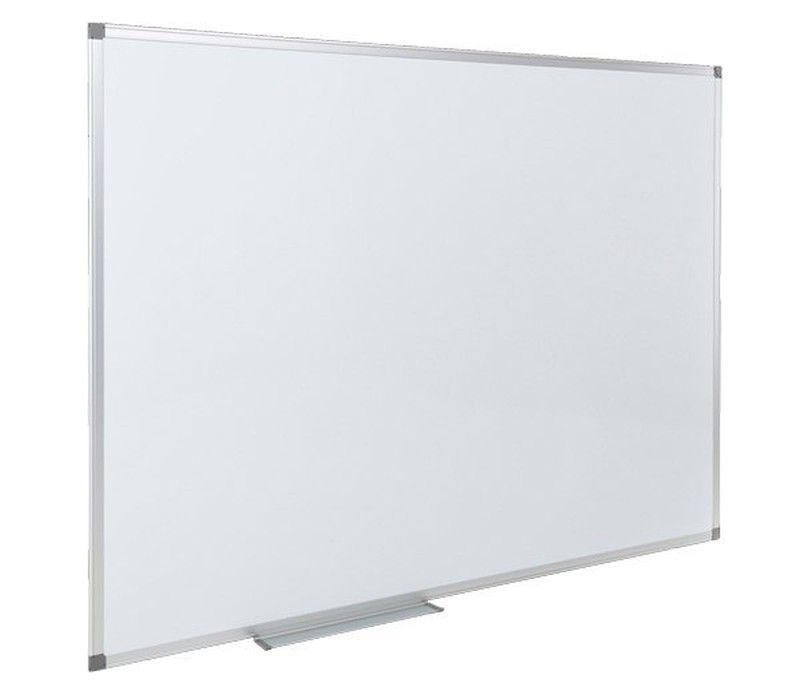 Pizarra Basic. Pizarra blanca magnética de 90 x 120 cm