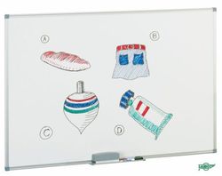 Pizarra básica de melamina blanca faibo