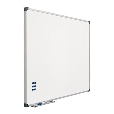 Pizarra blanca magnética vitrificada 120 x 400 Planning Sisplamo