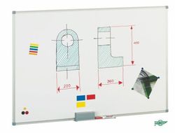 Pizarra de acero lacado faibo. Magnética