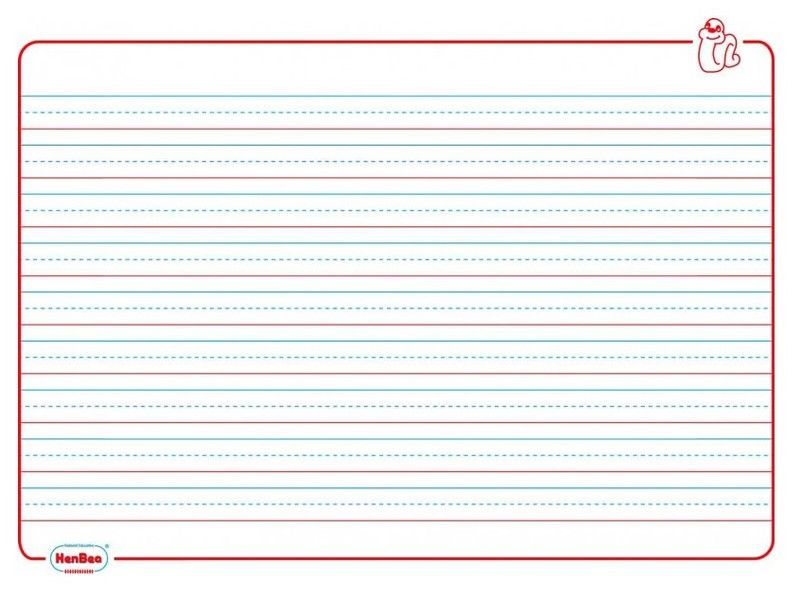 Pizarra de preescritura