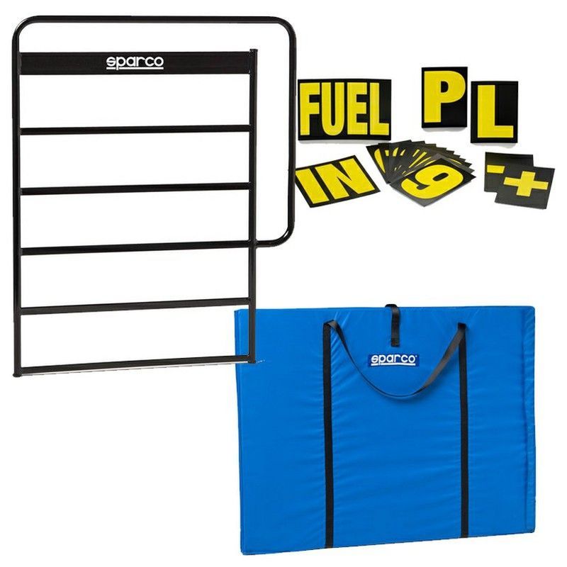 Pizarra de señalizacion a piloto Sparco .