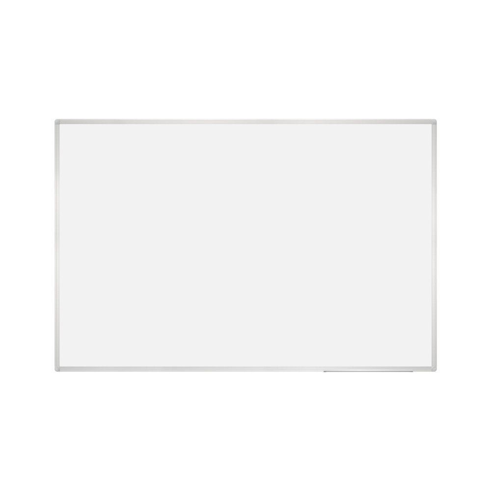 Pizarra Doble Cara Vitrificada Blanca con Marco de Aluminio 180x120