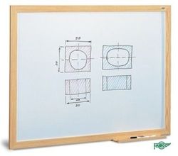 Pizarra estratificada blanca 100 x 150 cm m/madera