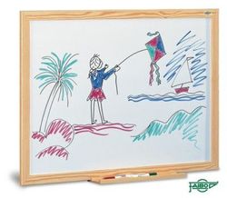 Pizarra estratificada blanca 80 x 120 cm m/madera