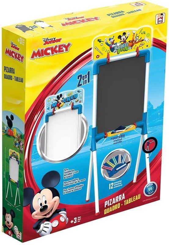 Pizarra Infantil Mickey Mouse 2 en 1 - Chicos