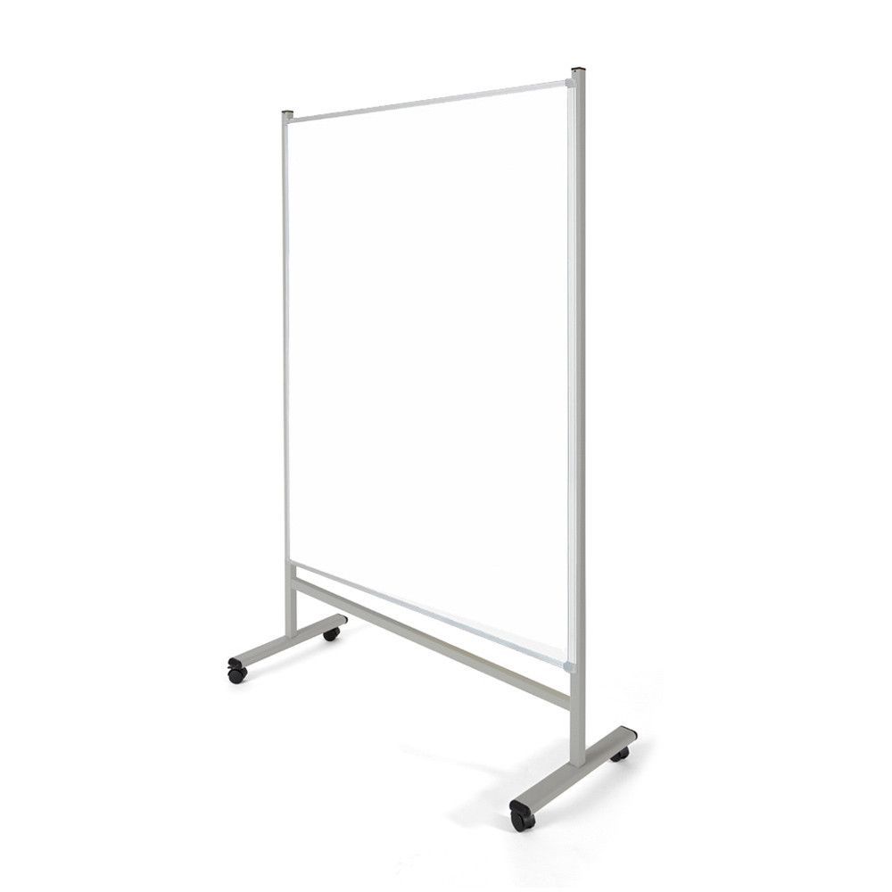 Pizarra Lacada de Doble Cara 120x180 cm con Soporte de Pies.