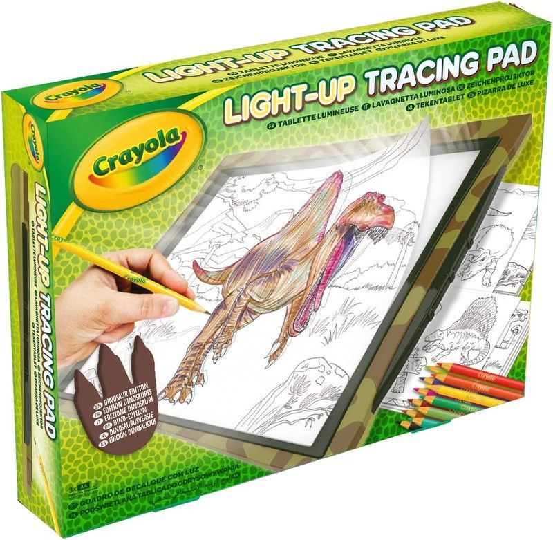 Pizarra Mágica De Dinosaurios Led Deluxe - Crayola