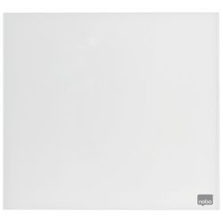 Pizarra magnética de cristal NOBO 300x300 mm, blanco